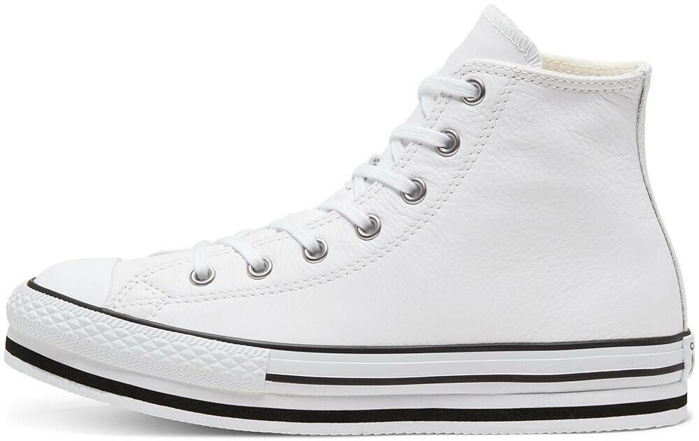 Calzado infantil Converse Leather Chuck Taylor All Star Platform Kidswhite/white/black