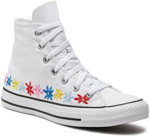 Converse Chuck Taylor All Star Floral Sneakers A06311C white oops pink true sky Sneakers