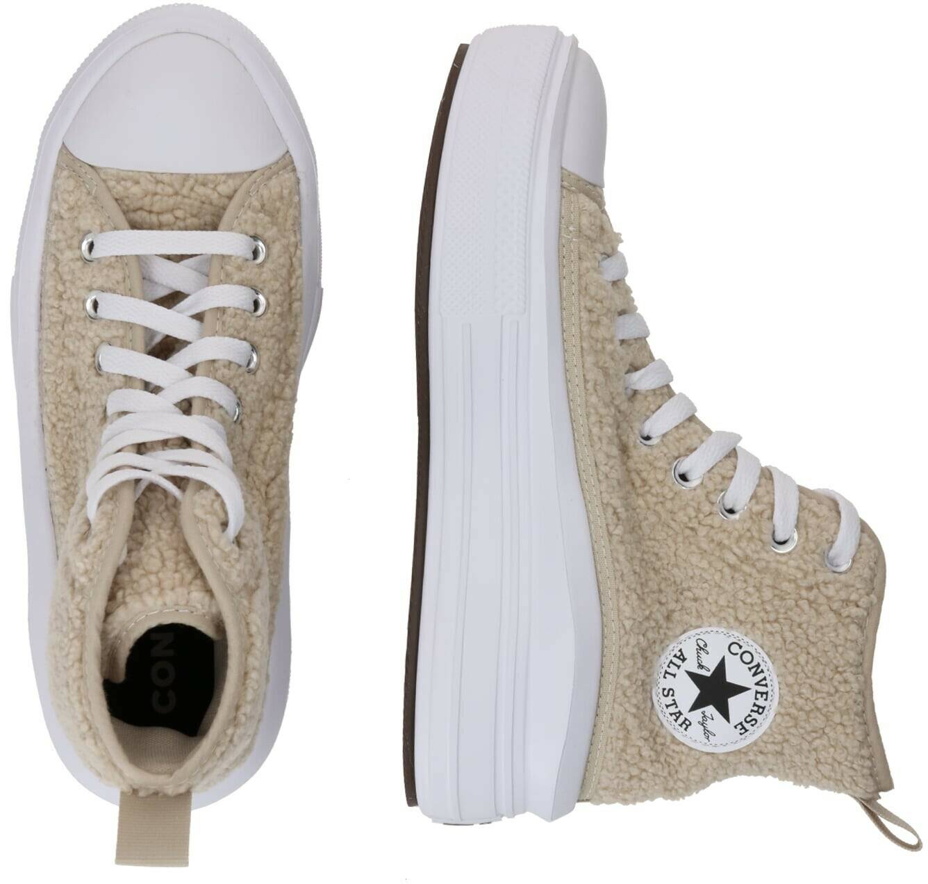 Calzado infantil Converse All Star High Move Cosy Junior brown