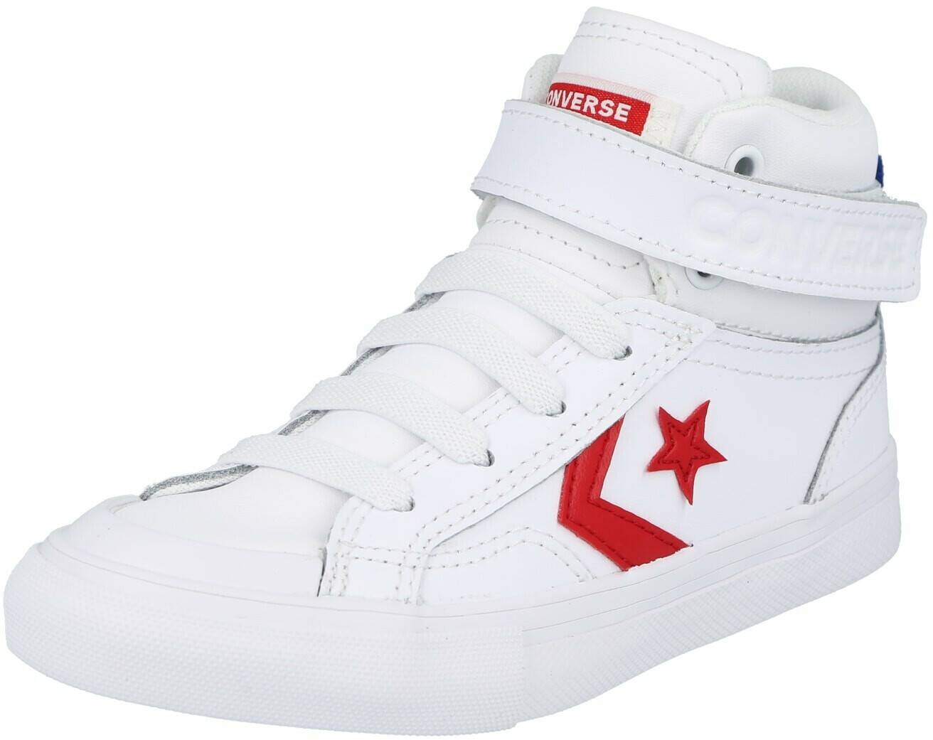 Converse Pro Blaze Strap Varsity Leather Hi white/university red/blue Calzado infantil