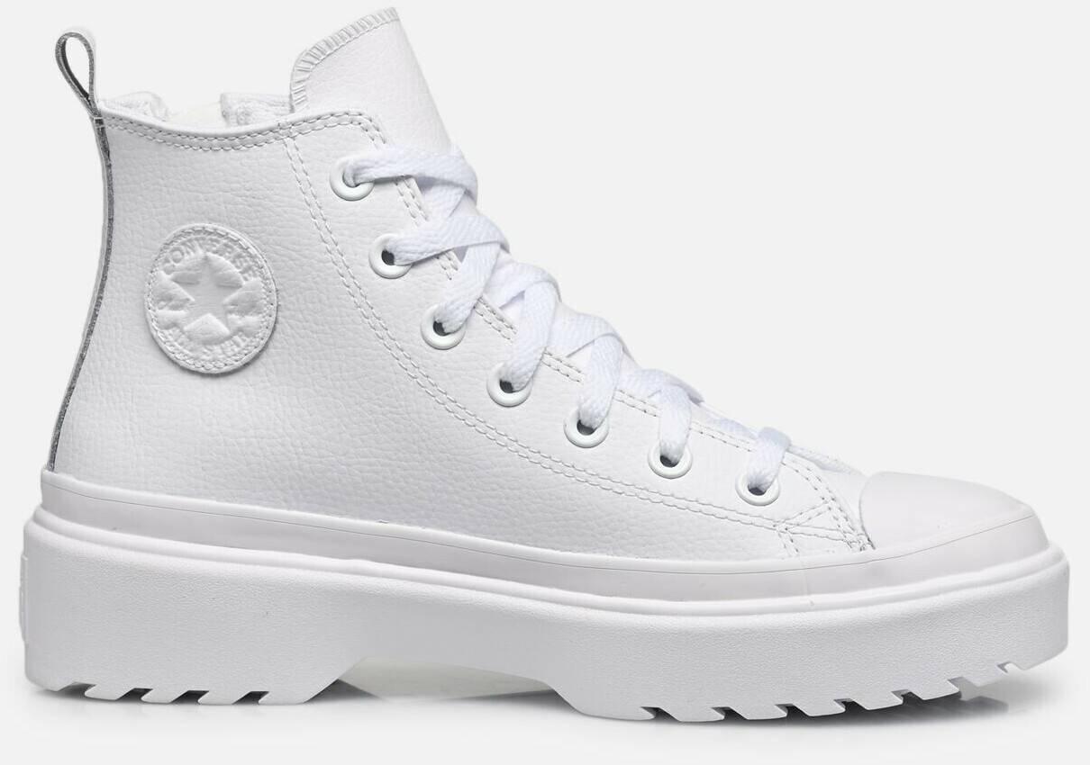 Converse Chuck Taylor All Star Lugged Lift Platform Leatherwhite/white/white Calzado infantil