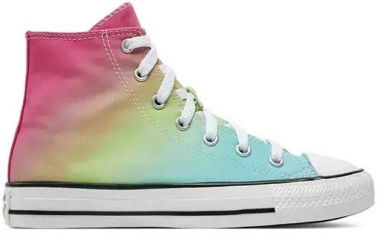 Calzado infantil Converse Chuck Taylor All Star Bright Ombre Sneakers fabric Triple Cyan Chaos Fuchsia