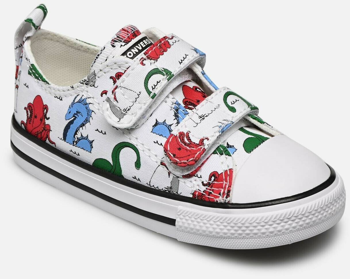 Converse Chuck Taylor All Star Low Top Easy-OnSea Monsters white/multi/black Calzado infantil