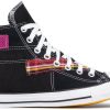 Converse Hacked Fashion Chuck Taylor All Star High Topblack/white/cactus flower Sneakers