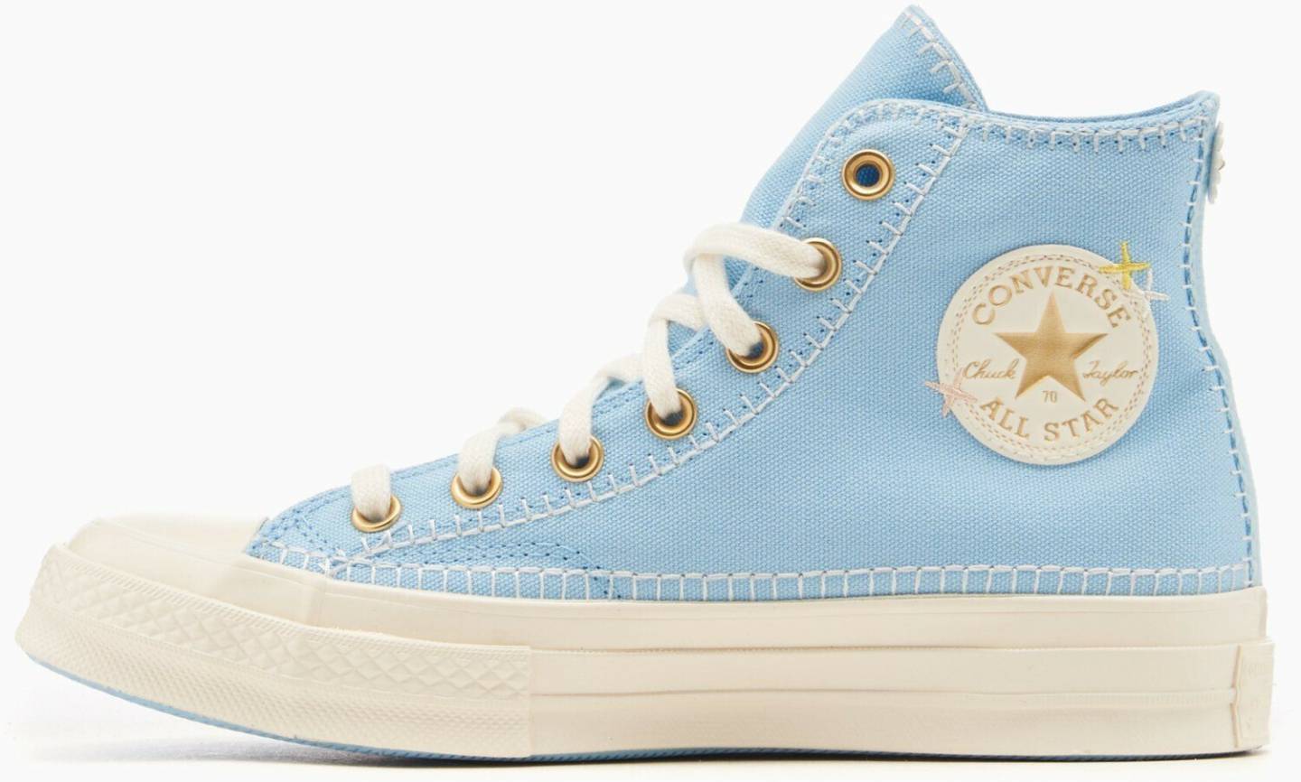 Sneakers Converse Chuck 70 Crafted Stitching true sky/egret/gold