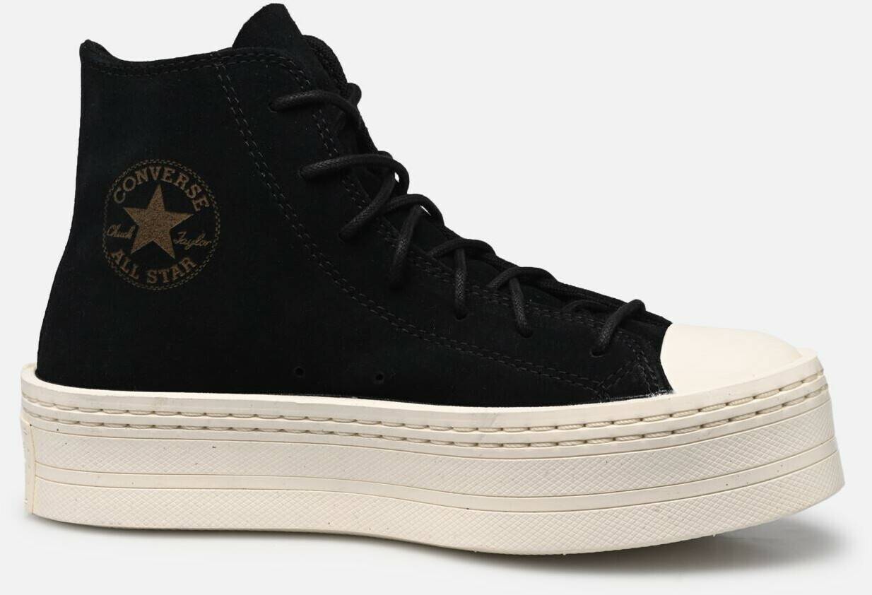 Sneakers Converse Chuck Taylor All Star Modern Lift Platform Mono Suedeblack/black/egret