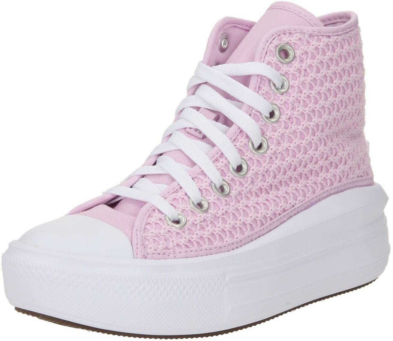 Calzado infantil Converse Chuck TaylorMove Platform Crochet Sneaker pink A07359C