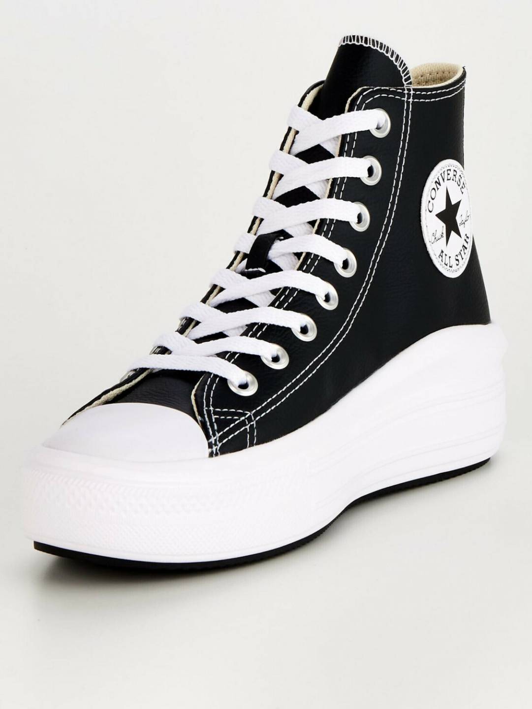 Sneakers Converse Chuck Taylor All Star Move Platform Foundational Leather(A04294C) black/white/white