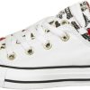 Sneakers Converse Chuck Taylor All Star Double Upper Oxwhite/multi/enamel red