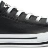 Converse Leather EVA Platform Chuck Taylor All Star Kidsblack/white/black Calzado infantil