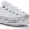 Sneakers Converse Chuck 70 Studded Distrace Lw Textile Sneaker white silver