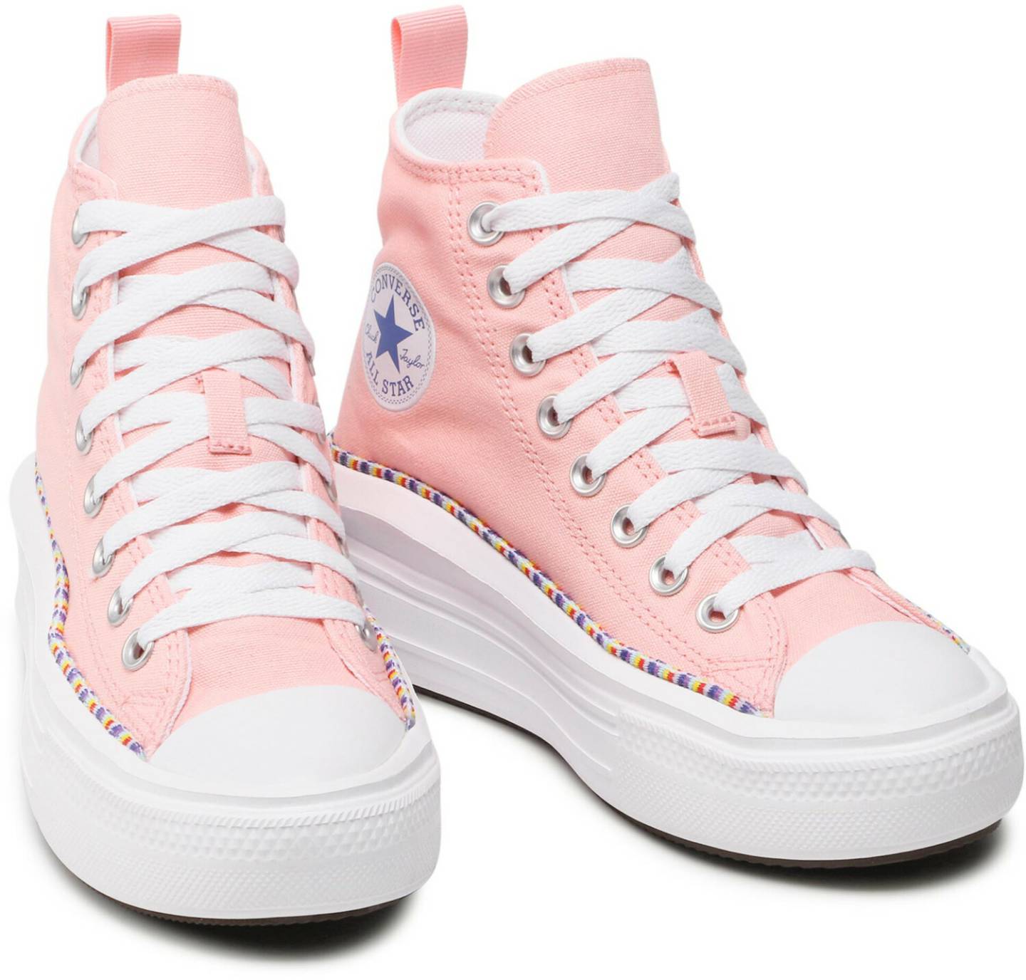 Converse Chuck Taylor All Star Move KidsBig Kids Friendship Bracelet storm pink/washed indigo/white Calzado infantil