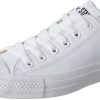 Sneakers Converse Chuck Taylor All Star Leather OxBasic Leather Ox - white monochrome (136823C)