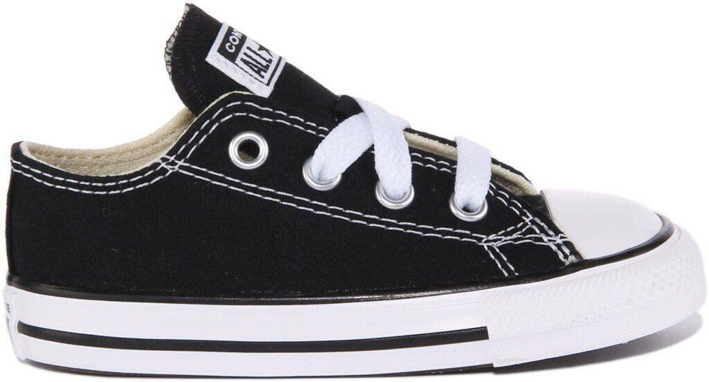 Calzado infantil Converse Chuck Taylor All Star Classic Kids Toddler Lowblack (7J235)