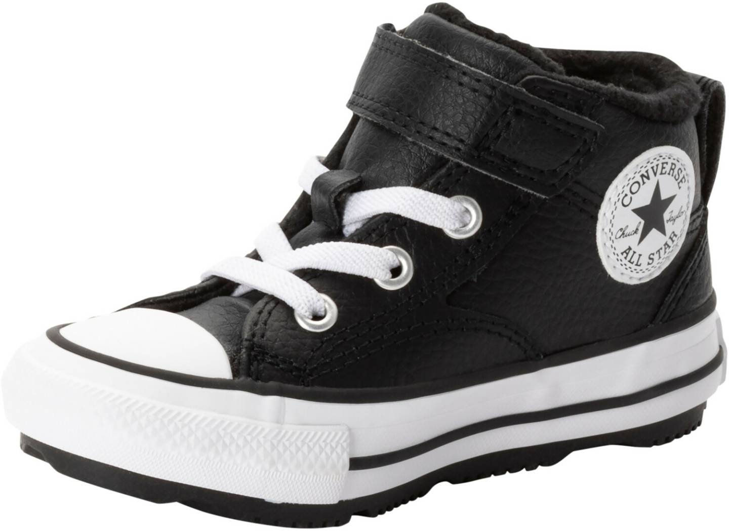 Converse CHUCK TAYLOR ALL STAR MALDEN STREET Sneakerboots black white Calzado infantil